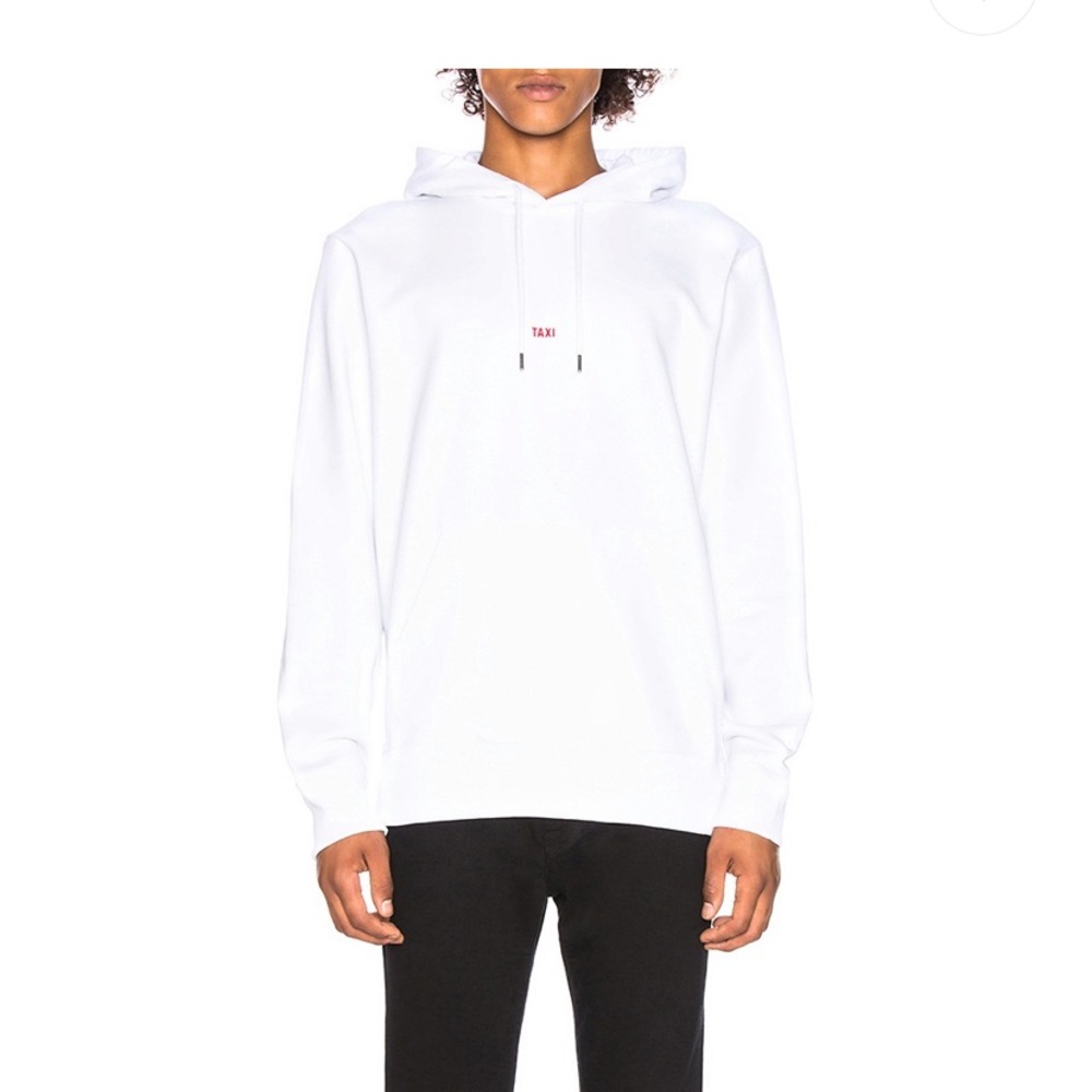Helmut Lang Taxi Project Paris Hoodie White L XL - Picture 7 of 13
